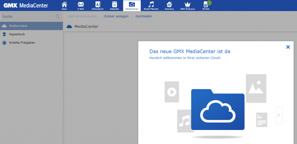 GMX Media Center