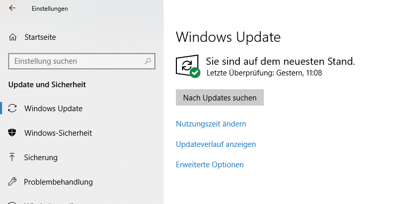 Windows 10 Update 1903
