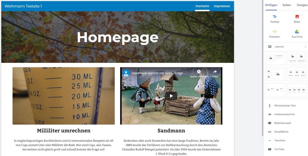 Google Sites