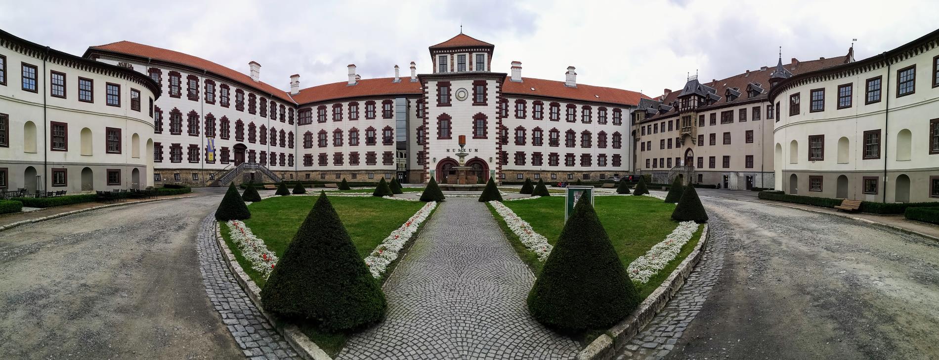 Meiningen, Schloss-Panorama